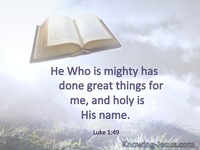 Luke 1:49